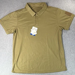 Camisa Polo Geek Lighting Para Hombre Talla XL Coyote Marrón Seguridad Militar Absorbente - Imagen 1 de 11