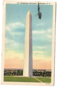 Cartolina vintage The Washington Monument, Washington, DC - Foto 1 di 2