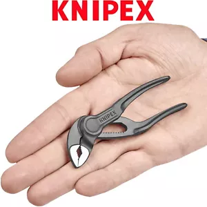 Mini alicates bomba de agua Knipex 100 mm Cobra XS Hitech 28 mm mandíbulas de capacidad 8700100 - Imagen 1 de 6