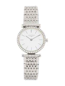 Longines La Grande Classique MOP Diamond Ladies Watch L4.204.0, Excellent - Picture 1 of 3