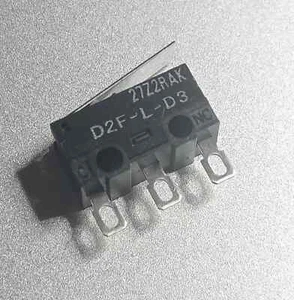 1 PC Omron D2F-L-D3 Micro Limit Switch SPDT Snap Action 5A 250VAC - Picture 1 of 6