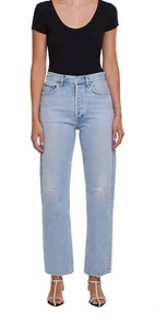 AGOLDE - 90er Pinch Waist Jeans in Flashback Gr. 26 Distressed - Bild 1 von 10