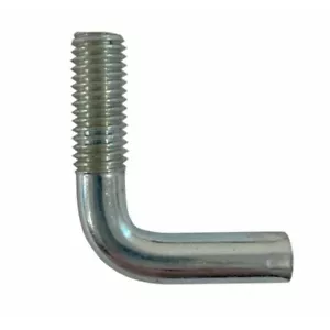Bullone di fondazione (ancoraggio o bullone a L) M8 x 35 mm acciaio dolce zincato - Foto 1 di 2
