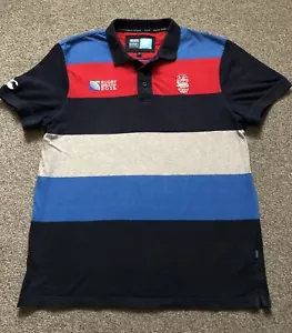 England 2015 World Cup Rugby Polo Shirt Canterbury Men Size XL - Picture 1 of 7