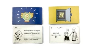 Monopoly 2001 Simpsons Edition Parts Pieces: COMMUNITY CHEST & CHANCE CARDS FREE - Picture 1 of 3