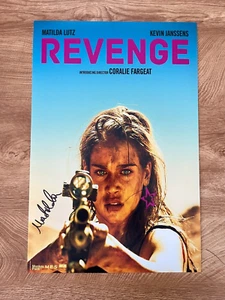 * MATILDA LUTZ * signiertes 12x18 Poster * RACHE * 2 - Bild 1 von 2