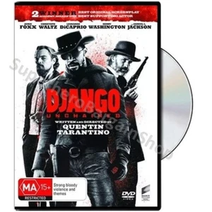 Django Unchained (DVD 2012) PAL Region 2 4 5 (Jamie Foxx, Quentin Tarantino) NEW - Picture 1 of 8
