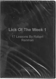 ROBERT RENMAN / MASTER GUITAR ACADEMY ~ LICK OF THE WEEK 1 ~ DVD BRAND NEW - Picture 1 of 2