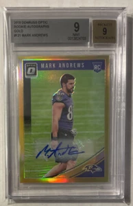 2018 Mark Andrews Optic Rookie Autographs GOLD 10/10 BGS 9 | Auto 9 Mint *RAR* - Bild 1 von 4