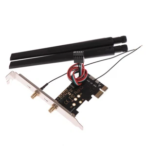 PCIe x1 to BCM94360CS2 WiFi Module Wireless Network Card Adapter Card Adapte _ou - Photo 1/9