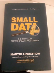 SIGNED Small Data Martin Lindstrom HC/DJ 1st Edition 2016 - Picture 1 of 10