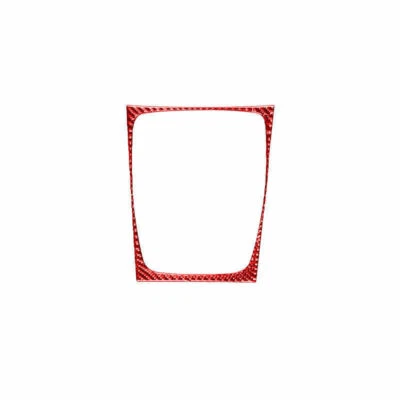 Central Console Navigation Frame For Lexus GS350 450 07-11 Real Red Carbon Fiber — 第 1/4 张图片