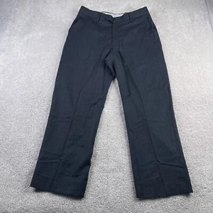 Orvis Pants Mens 34x30 Grey Wool Straight Leg Trousers Business - Picture 1 of 13