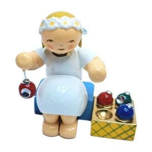 Wendt & Kühn - Margeritenengel mit Baumschmuck 634/70/33 - Rarität -NEU & OVP - Picture 1 of 2