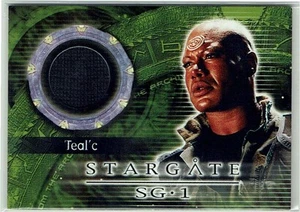 Stargate SG-1Season 4 Costume Relic Card C5 Teal'c Christopher Judge - Picture 1 of 2