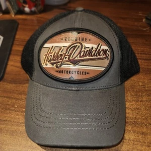 Cappello Berretto Snapback NUOVO Autentico Harley Davidson Stile Camionista - Foto 1 di 6