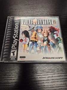 Estuche y discos Sony PlayStation 1 Final Fantasy IX solo probados - Imagen 1 de 11