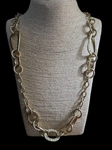 Lia Sophia goldfarbene Gliederkette 38 Zoll - Bild 1 von 3