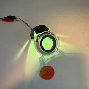 2002-06 Toyota Camry Lighted Illuminated Ignition Key Ring Green Factory OEM - Bild 1 von 9