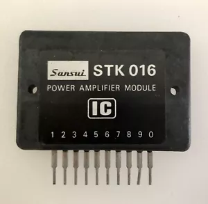 Original Sansui STK016 IC, gebraucht in Sansui AV-2200 NEU ALTER LAGERBESTAND - Bild 1 von 4