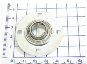 6085 Dock Lock Kugellager Stahl gestanzt rund vier Bolzen Flansch - Bild 1 von 1