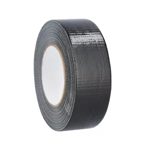 24 rollos de cinta adhesiva negra de alta resistencia, 2" x 60 yardas 6 mil, impermeable para exteriores - Imagen 1 de 6