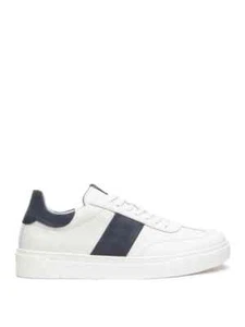 Scarpa NeroGiardini uomo mod. E500691U PELLE Col. Bianco /BLU sconto -13% - Imagen 1 de 7