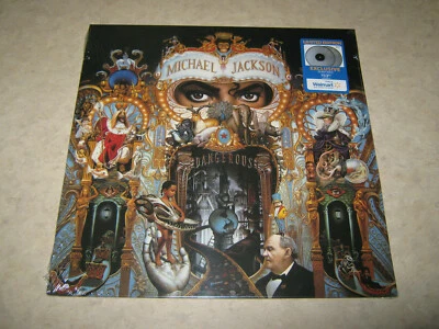 MICHAEL JACKSON-Dangerous 2LP SEALED! Walmart Limited Exclusive Silver Vinyl  - Image 1 of 2