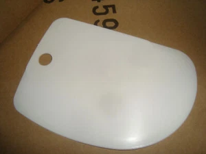 NEU! Teigschüsselschaber gebogene flache Kantenschaber für Kuchen Fondant Backen Glasur - Bild 1 von 1