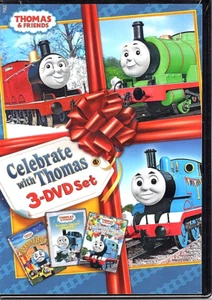 Thomas & Friends: Celebrate with Thomas [3-DVD Set] Brand New w/Slipcover - Foto 1 di 8