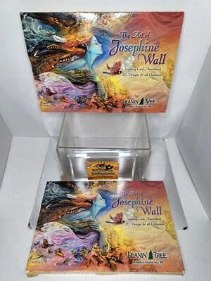 Lote surtido de tarjetas de felicitación The Art of Josephine Wall Leanin' Tree 2005 Foto 1 de 4
