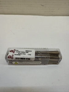 Drillco Trapano Jobber Heavy Duty #10 Cobalto 580A010 12 pezzi - Foto 1 di 2