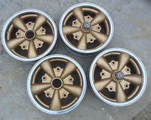 EMPI Felgen 5-Spoke 5,5 x 15, LK 5 x 205, VW Käfer Bus T1, NOS, 4 Stück - Bild 1 von 10
