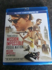 Mission Impossible Rogue Nation 2015 Blu Ray Movie Widescreen Good Condition - Picture 1 of 2