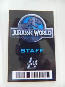 HALLOWEEN KOSTÜM FILM REQUISITE - ID/Sicherheitsabzeichen (Jurassic World - Mitarbeiter) - Bild 1 von 1