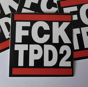 4x FCK TPD2 Aufkleber Raucher Rauchen Protest - Picture 1 of 2