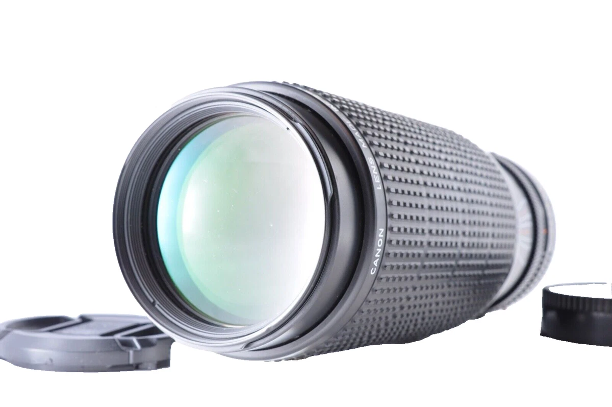 🎦 Canon New FD 100-300mm F/5.6 Telephoto Zoom MF Lens From Japan