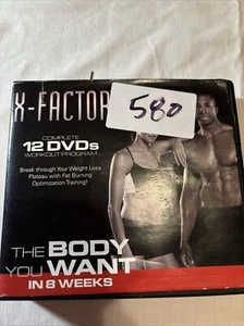 DVD X- Factor: ST - The Body You Want in 8 Weeks MISSING DISC 1 - ACCEPTABLE - Picture 1 of 14