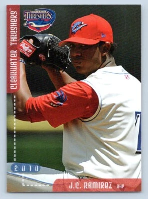 J.C. Ramirez 2010 Grandstand Clearwater Threshers - Image 1 of 2