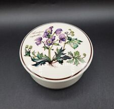 Villeroy & Boch, Botanica, Covered Trinket Box, Aconitum Napellus, Porcelain
