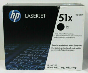 HP 51X Original Laserjet P3005 M3027 M3035 mfp Toner Cartridge Q7551X