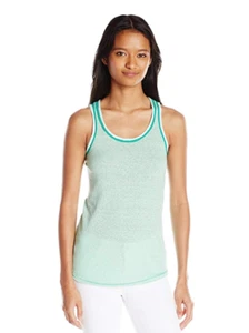 UNIONBAY Juniors Stormy Jersey Lola Tank, Spring Green, Large - Picture 1 of 2