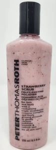Peter Thomas Roth Strawberry Scrub Fruit Enzyme 8.5 oz – Exfoliating Face & Body - Picture 1 of 3