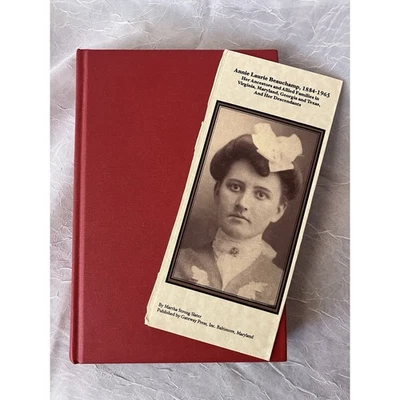 Genealogy Book Beauchamp Bunyard Ancestors Descendants Allied Family SIGNED 2002 - Image 1 of 4