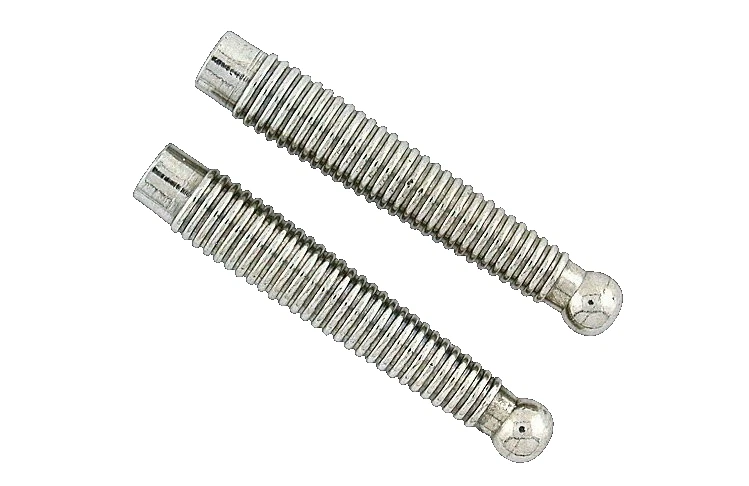 DOS PUNTAS BOLO BOLA COLOR PLATA FUNDIDO PESADO DE 1 1/2 PULGADAS CF829/63025 Foto 1 de 1