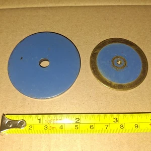 #1592/1520 PRE WAR MECCANICO ELECTRONIC"DISCO EBANITE IN SUPPORTO"& TARGA - Foto 1 di 2