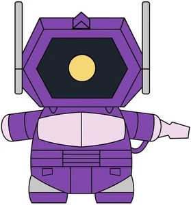 Peluche Takara Tomy Mochibots Transformers Shockwave H150 mm x L120 mm x P80 mm PSL - Foto 1 di 1