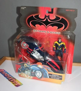 Batman & Robin Kenner Robin's Redbird Cycle Night Strike Ice Slice Blades Toy 97 - Picture 1 of 6
