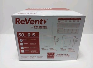 ReVent RVS50 50 CFM/1 Easy Installation Bathroom Ventilation Fan - Picture 1 of 3