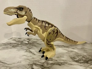 LEGO minifigure Tyrannosaurs Rex trex11 T. Rex dinosaur Jurassic World Dark Tan - Picture 1 of 4